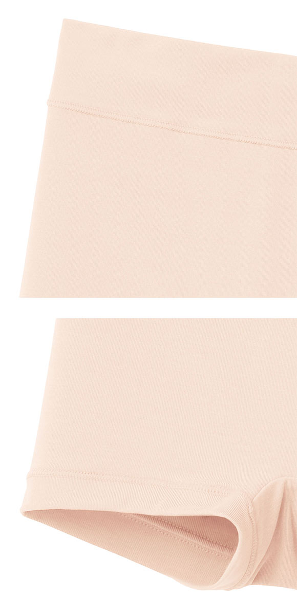 グンゼ GUNZE いいここち シルク混 ボーイレングスショーツ レディース 股上超深め ハイウエスト 単品