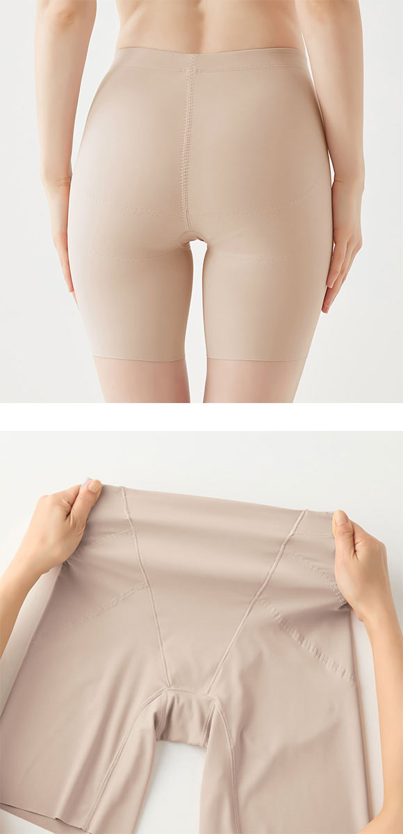 グンゼ スタイル改善計画 ロングガードル レディース 裾カットオフ