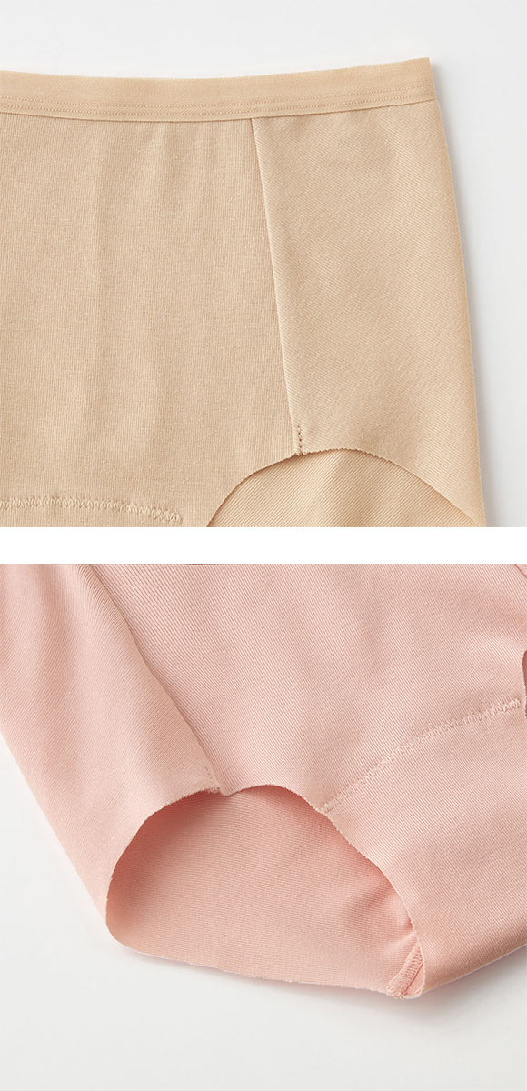 グンゼ GUNZE いいここち ひびきにくい綿85％ ショーツ 深め レディース ローレッグ 単品