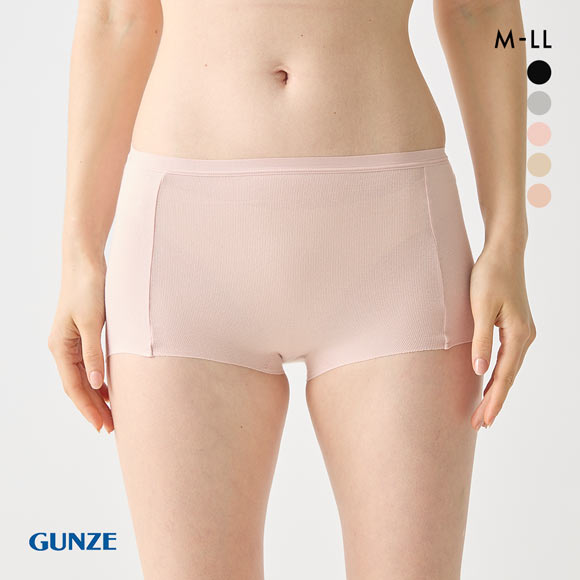 グンゼ GUNZE いいここち ひびきにくい綿85％ ショーツ 超深め レディース ローレッグ 単品