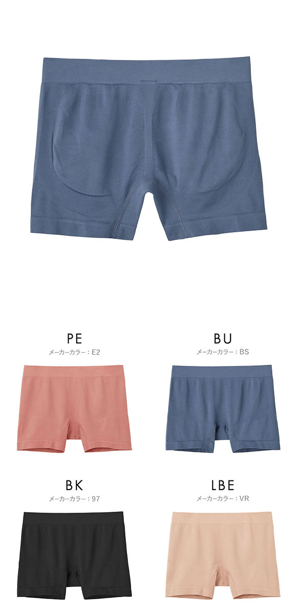 グンゼ GUNZE hadaka ハイゲージ3D成型 1分丈 ショーツ