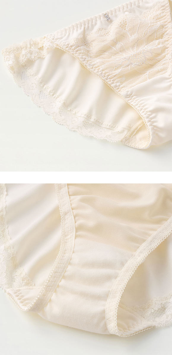 グンゼ unTuche ノンワイヤーブラ＆ショーツセット レースタイプ ティーンズ ワイレスブラ ブラジャー GUNZE アントゥシェ