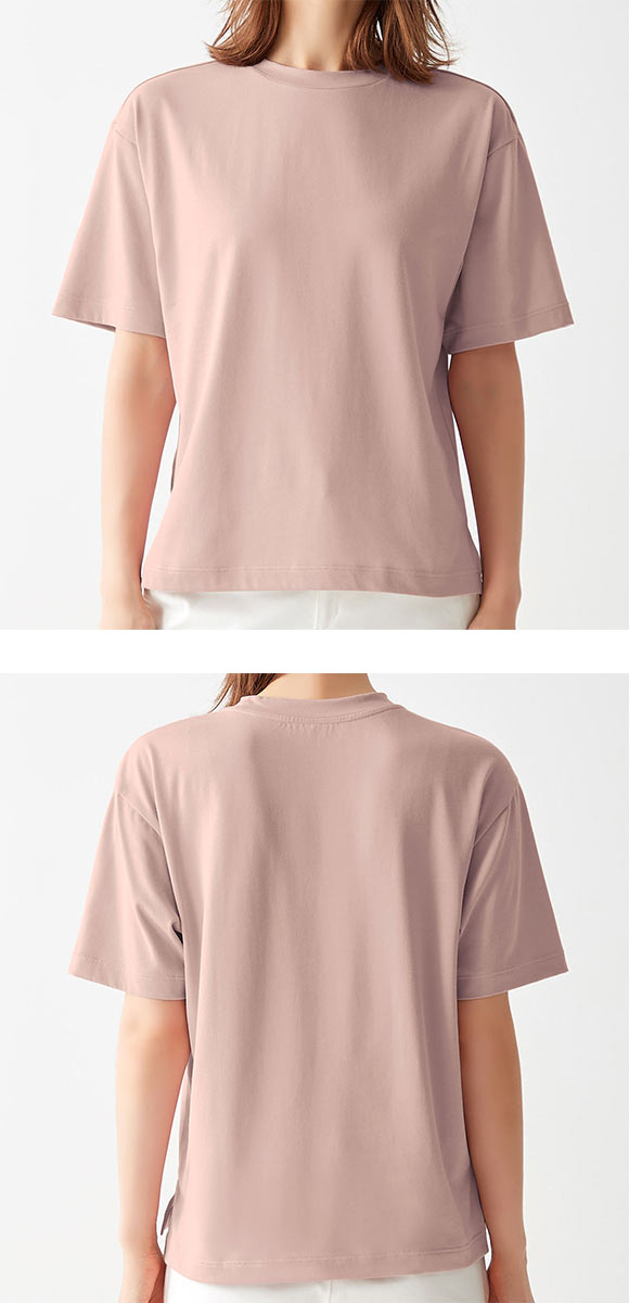 グンゼ GUNZE キレイラボ KIREILABO オーバーサイズTシャツ 肌側綿100％ トップス レディース