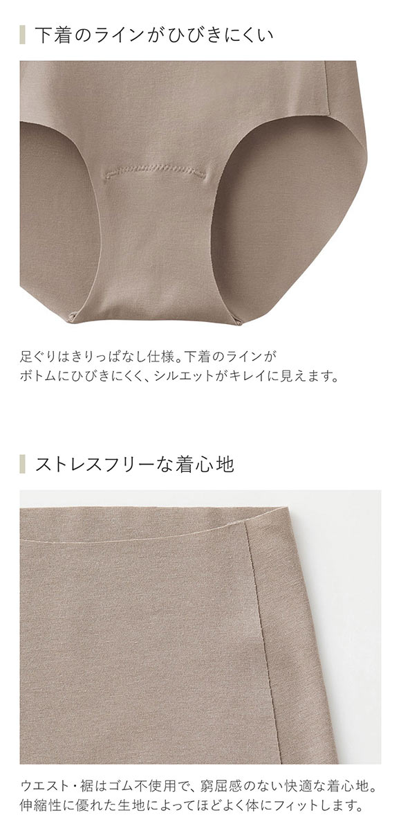 グンゼ GUNZE キレイラボ KIREILABO フィッテ Fitte COOL レギュラー ショーツ レディース 接触冷感 単品