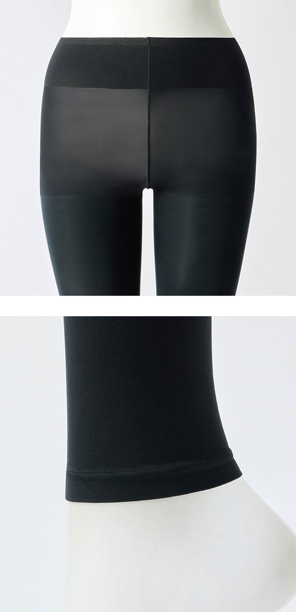 グンゼ KIREILABO 65デニール ソフトタッチレギンス 10分丈 レディース レッグウェア 大きいサイズ GUNZE キレイラボ