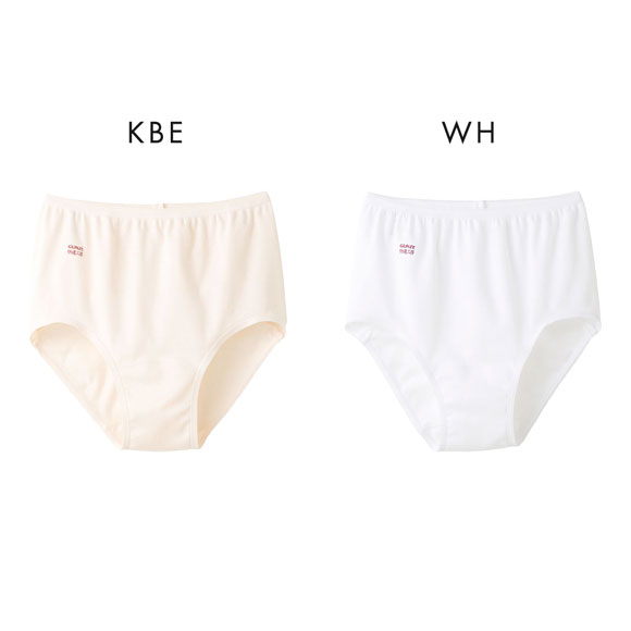 グンゼ GUNZE 快適工房 ショーツ 綿100％ 深め レディース ウエスト 足ぐりレース 単品