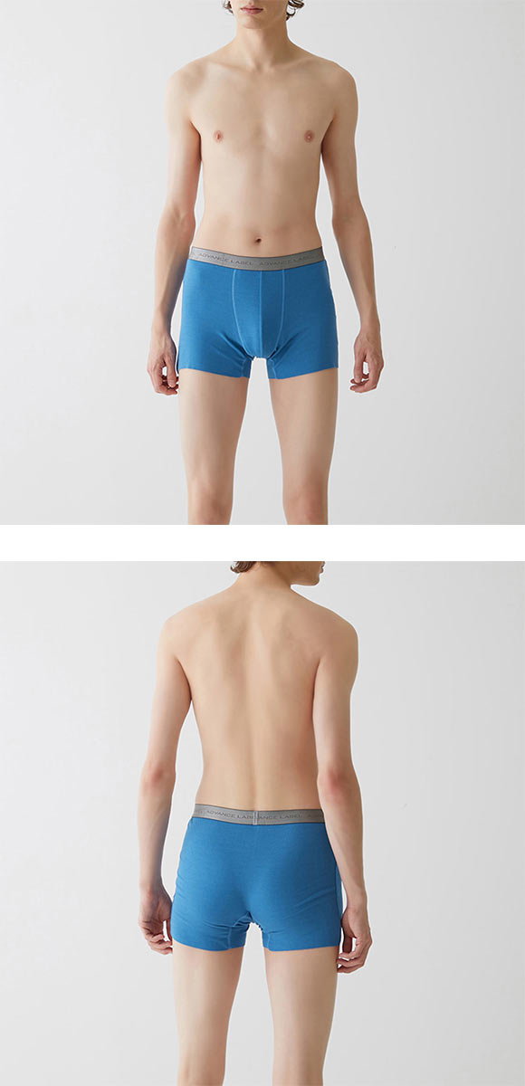 グンゼ GUNZE アドバンスレーベル ADVANCE LABEL セミロング ボクサーパンツ メンズ カットオフ 持続消臭