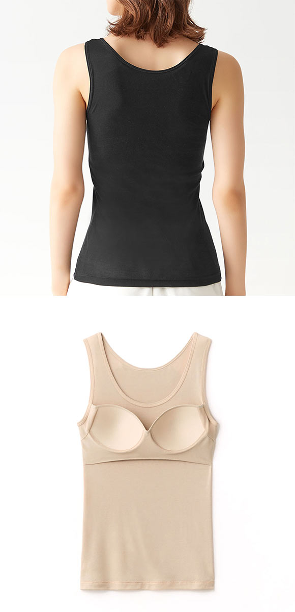 グンゼ GUNZE アセドロン ブラタンクトップ カップ付き インナー レディース