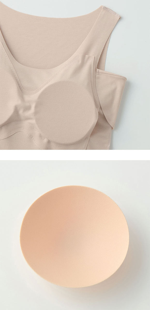 グンゼ アセドロン パッド汗取り付き タンクトップ レディース GUNZE