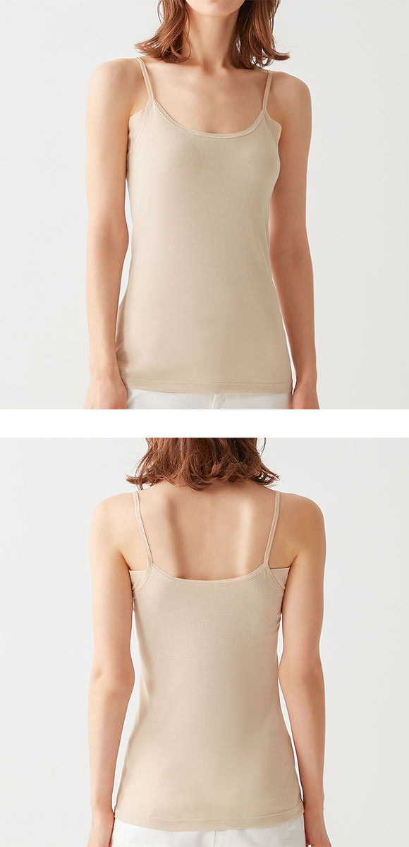 グンゼ GUNZE クールマジック COOLMAGIC 着る日焼け止め 汗取り付き キャミソール 吸汗速乾 抗菌防臭