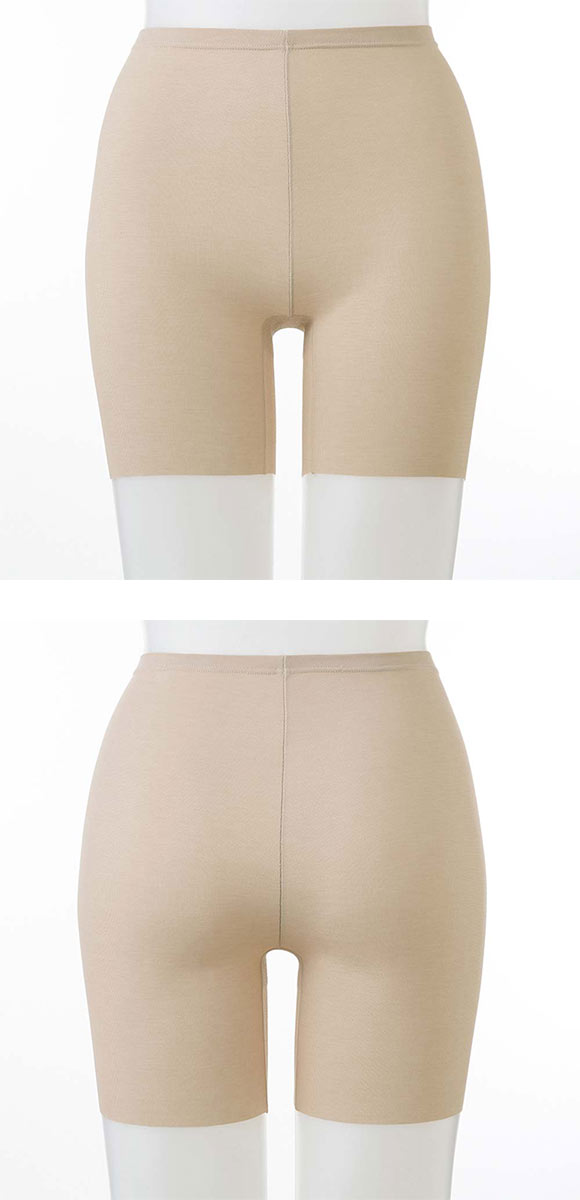 グンゼ GUNZE クールマジック COOLMAGIC 素肌さらり 2分丈 ショーツ レディース インナー ひびきにくい カットオフ 吸汗速乾 防臭