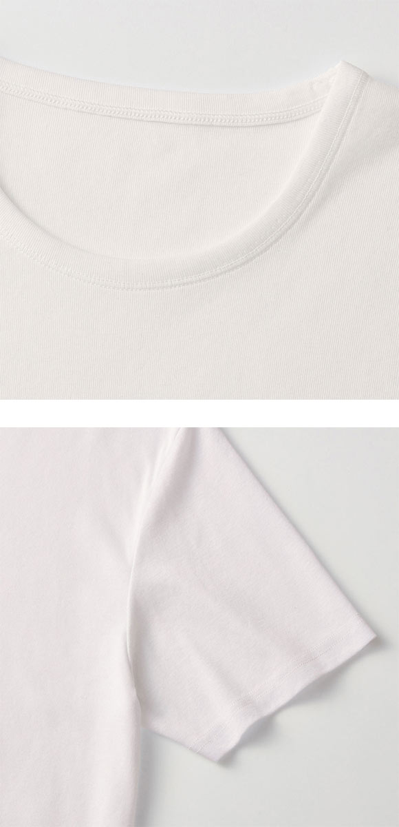 グンゼ GUNZE クールマジック COOL MAGIC 半袖 Tシャツ メンズ クルーネック 100％天然冷感