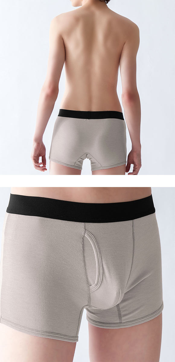 グンゼ GUNZE アセドロン ボクサーパンツ 鹿の子 メンズ 前あき