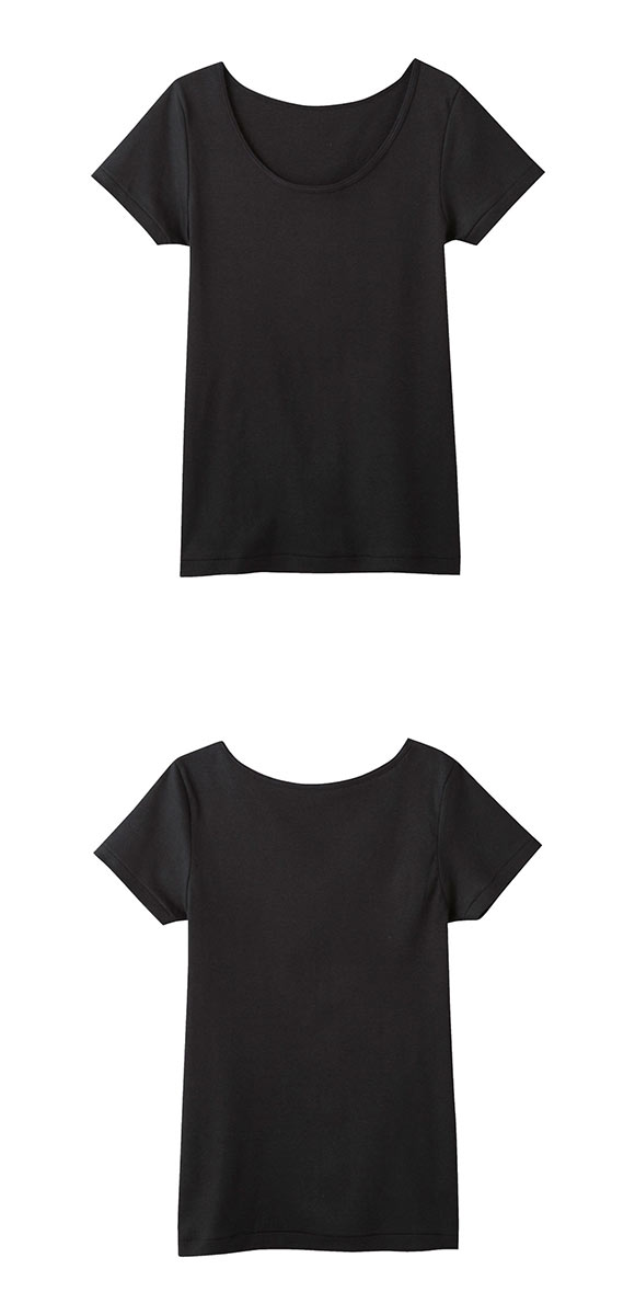 グンゼ GUNZE キテミル kitemiru 綿100％ 柔らかコットン 2分袖インナー 3点セット