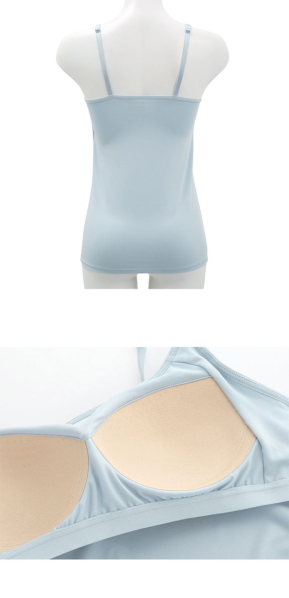 グンゼ GUNZE キテミル kitemiru キャミソール カップ付き ブラいらず インナー 速乾DRY ブラキャミ ブラトップ