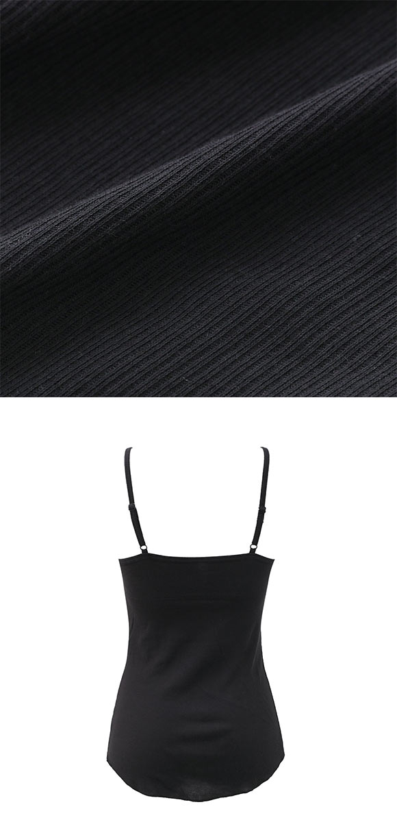 グンゼ コットンリブ カップ付きキャミソール インナー レディース GUNZE ベーシック