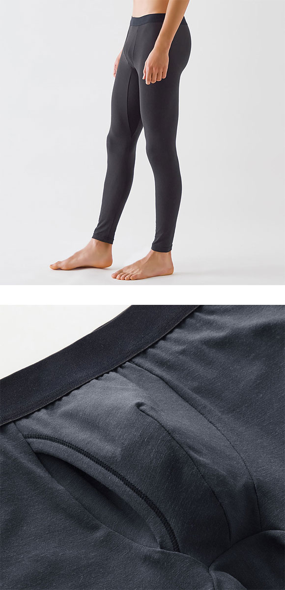 グンゼ ファイヤーアセドロン タイツ 前あき 薄手 メンズ 大きいサイズ GUNZE FIREアセドロン