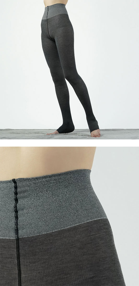 ライザップ RIZAP おやすみ用着圧骨盤スパッツ 12分丈