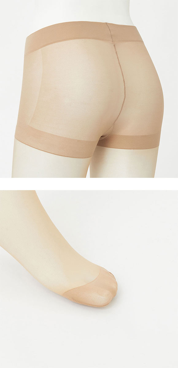 グンゼ GUNZE サブリナ SABRINA ハード より美しく引き締める 伝線しにくい 着圧 ストッキング レディース 足首15hPa