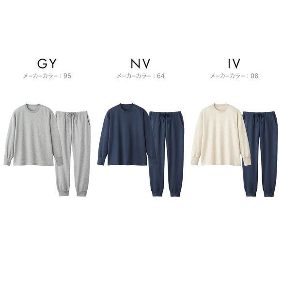 グンゼ ファイヤーアセドロン ルームウェア 長袖・長パンツセット メンズ パジャマ GUNZE