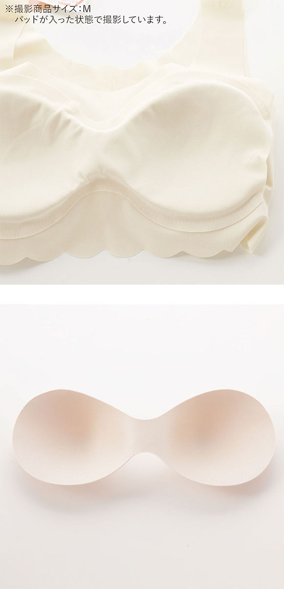 グンゼ GUNZE トゥシェ Tuche 縫い目ZERO 完全無縫製 ハーフトップ 2枚セット レディース ノンワイヤー ブラジャー ワイヤレスブラ