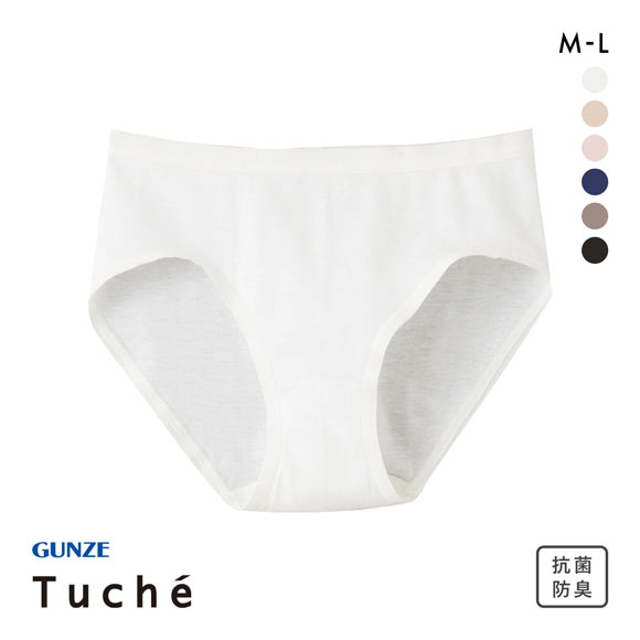 グンゼ GUNZE トゥシェ Tuche 着るコスメ スタンダードショーツ 綿100％ 天然美容成分配合
