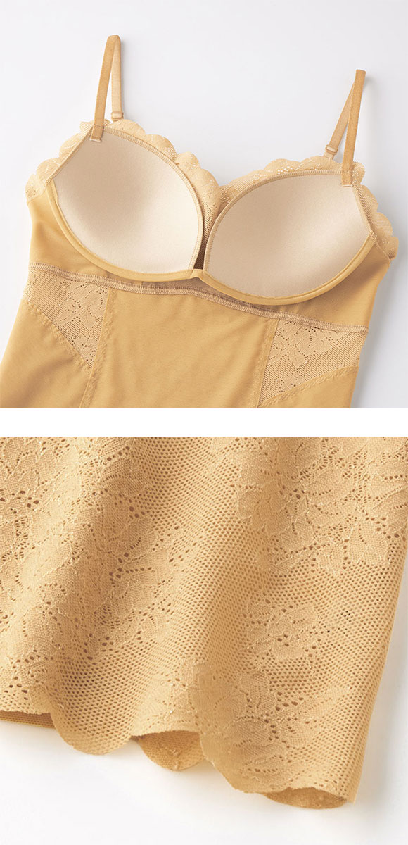 グンゼ　トゥシェ　レーシーエア　キャミソール　4点セット グンゼ トゥシェ レーシーエア キャミソール 4点セット グンゼ