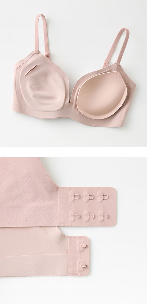 グンゼ Tuche hadakabra ノンワイヤー ブラジャー レディース ワイヤレスブラ GUNZE トゥシェ 肌化ブラ