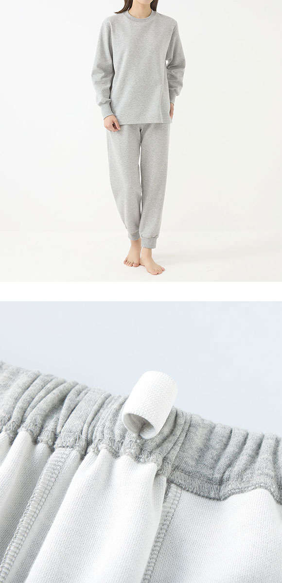 グンゼ ファイヤーアセドロン ルームウェア 長袖・長パンツセット レディース パジャマ GUNZE