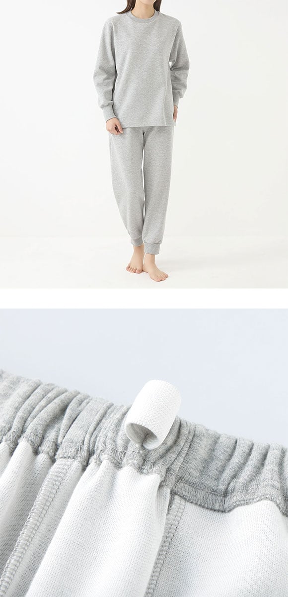 グンゼ ファイヤーアセドロン ルームウェア 長袖・長パンツセット レディース パジャマ GUNZE