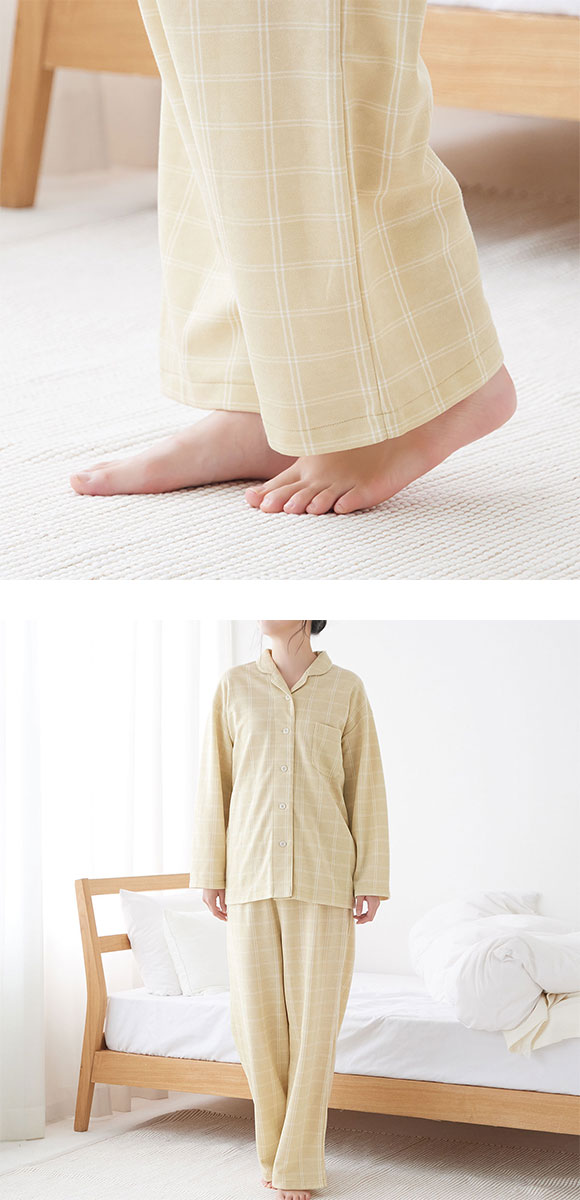 エトロ　パジャマ グンゼ ファイヤーアセドロン パジャマ 長袖・長パンツセット