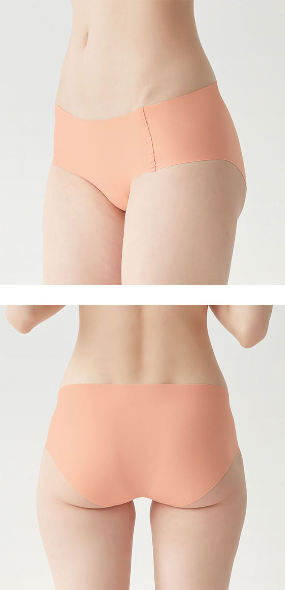 グンゼ GUNZE トゥシェ Tuche 縫い目0 ハーフショーツ