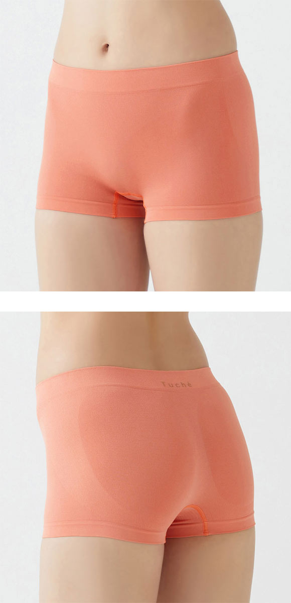 グンゼ GUNZE トゥシェ Tuche 3D立体成型編み ボクサー 一分丈 ショーツ 2枚セット
