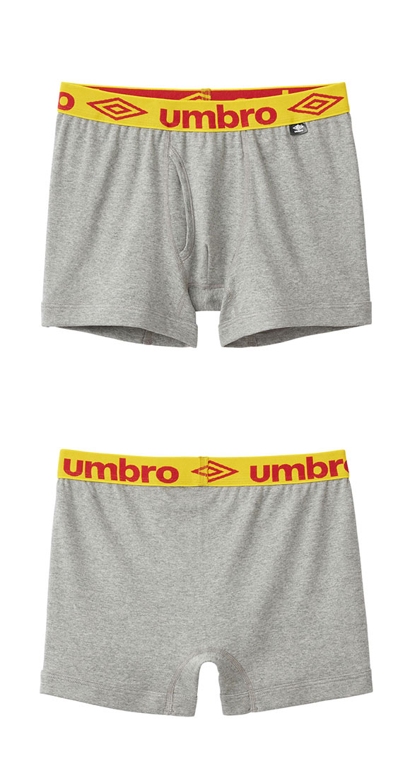 アンブロ UMBRO 3P ボクサーパンツ 3枚組 メンズ ソリッド コットン 前あき 綿100％