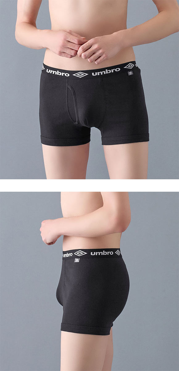 アンブロ UMBRO ボクサーパンツ メンズ 5枚組 前あき