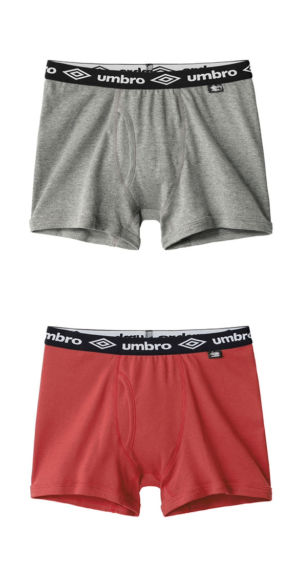アンブロ UMBRO 5P キッズ ジュニア 男の子 男児 ボクサーパンツ 5枚組 身生地綿100％ 前あき 140-170