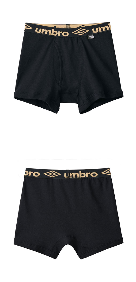 アンブロ 綿100％ ボクサーパンツ ボーイズ 2枚組 UMBRO | SHIROHATO(白鳩)