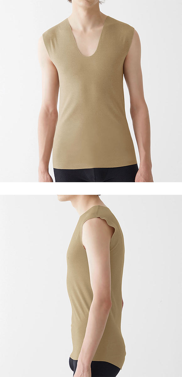 グンゼ ワイジー Vネック スリーブレスシャツ GUNZE YG