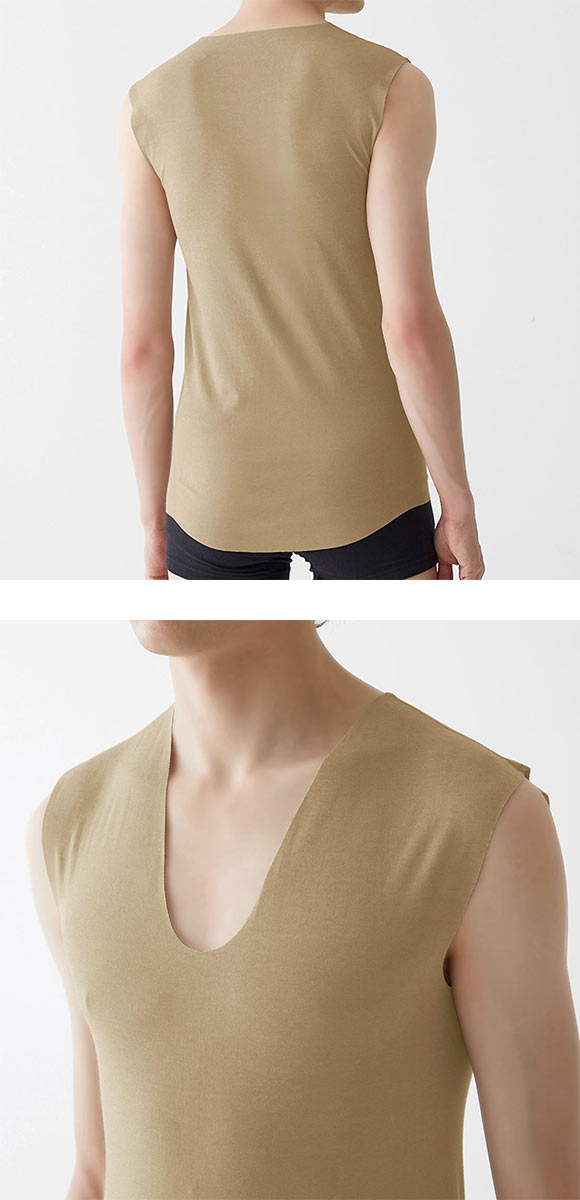 グンゼ ワイジー Vネック スリーブレスシャツ GUNZE YG