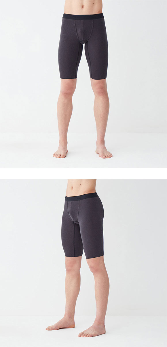 グンゼ GUNZE ワイジー YG ネクストラ NextRA+ ロングボクサー メンズ 切りっぱなし 前開き ひざ上丈 抗菌防臭 日本製