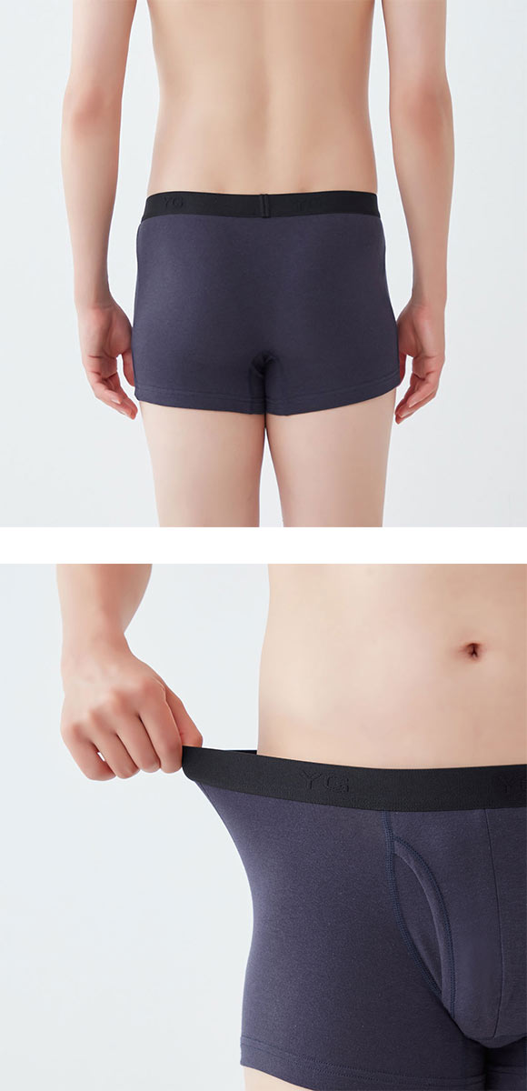 グンゼ YG コットンストレッチ ボクサーブリーフ 2枚セット メンズ 前あき GUNZE ワイジー