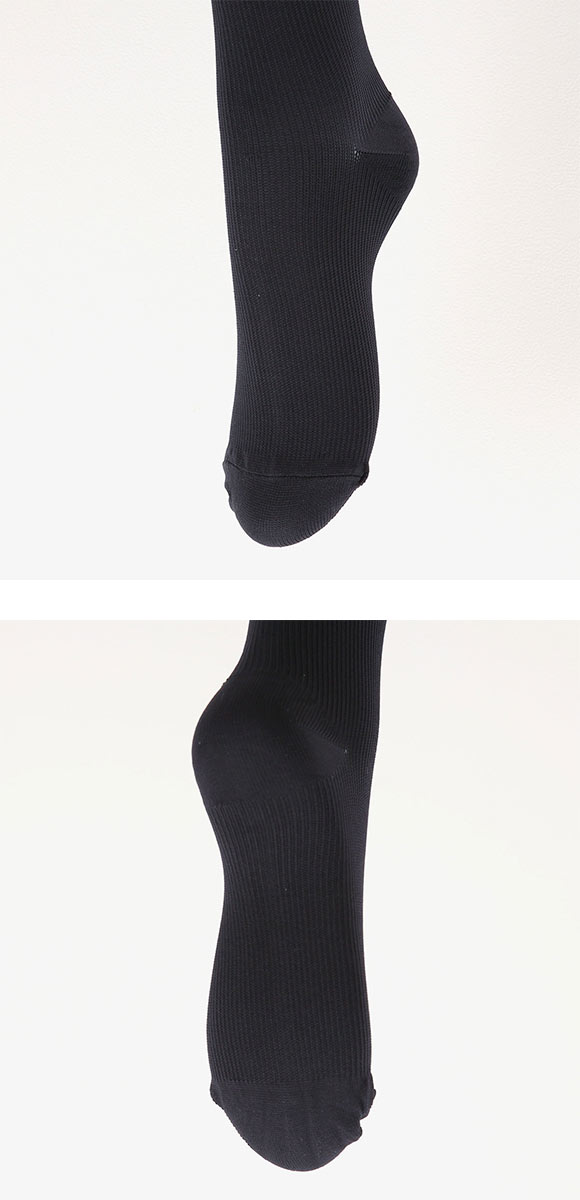 着圧ハイソックス 靴下 ナイロンタイプ 段階着圧