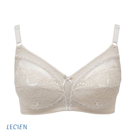 ルシアン LECIEN グッドチョイス GOOD CHOICE メッシュテープ使い 楽々フルカップ ノンワイヤー ABCD ブラジャー 単品