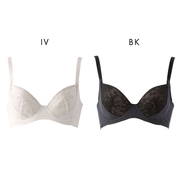 ルシアン Frameey 骨格ストレートタイプ ブラ 3/4カップ ブラジャー BCDEF 脇肉 脇高 フレーミー LECIEN