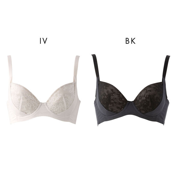 ルシアン Frameey 骨格ストレートタイプ ブラ 3/4カップ ブラジャー BCDEF 脇肉 脇高 フレーミー LECIEN