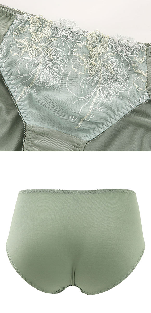 ルシアン 大きめバスト専用 コンパクト設計 ペアショーツ スタンダード M L LL 3L 大きいサイズ LECIEN