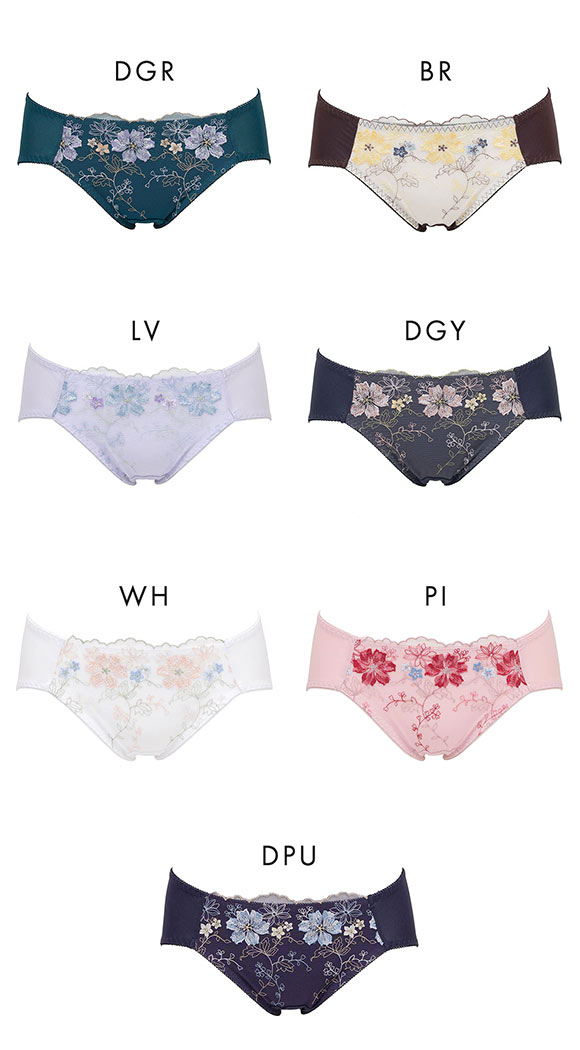 ルシアン 大きめバスト専用 コンパクト設計 ペアショーツ スタンダード M L LL 3L 大きいサイズ LECIEN