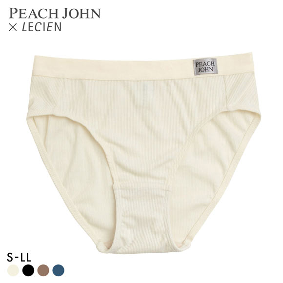 ルシアン PEACH JOHN×LECIEN ノーマルショーツ セットショーツ リブ