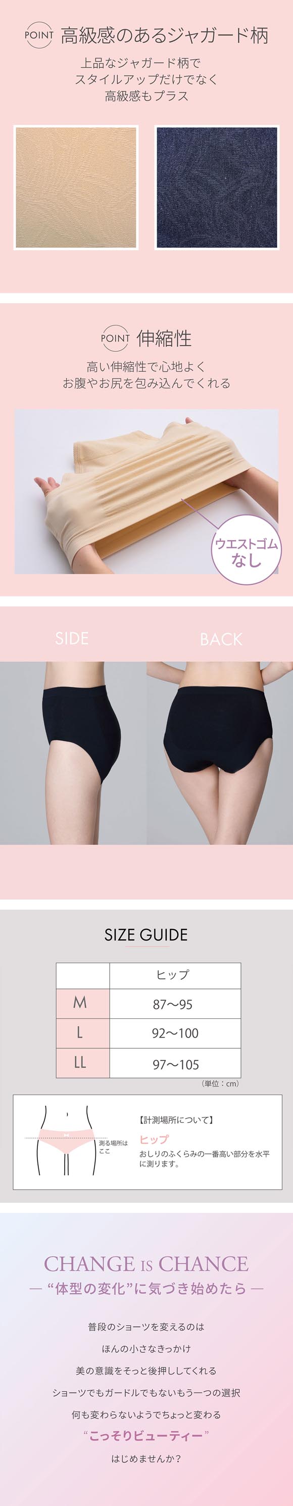 ルシアン 美PANTY お尻のたるみケアタイプ ヒップアップ レディース