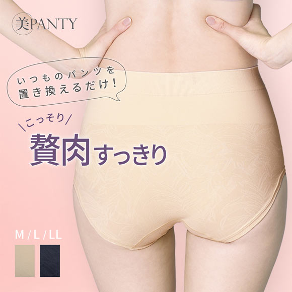 ルシアン 美PANTY 贅肉すっきりタイプ 腰周り はきこみ深め レディース